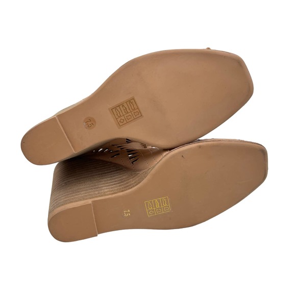 Jeffrey Campbell Rodillo Leather Wedge Sandals - Picture 8 of 10